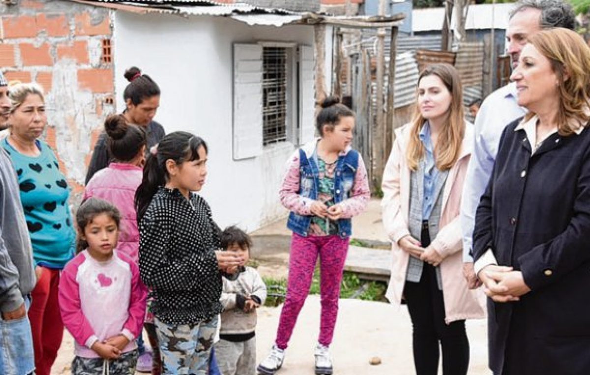 Avanzan en Rosario las obras del Plan Abre en el barrio Vía Honda, de la zona oeste