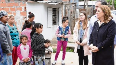 Avanzan en Rosario las obras del Plan Abre en el barrio Vía Honda, de la zona oeste