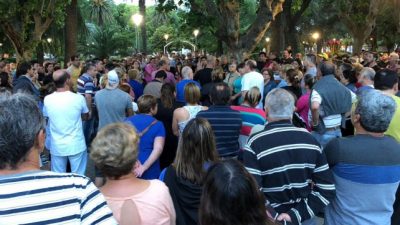La crisis institucional de Maciel sacó a los vecinos a la calle