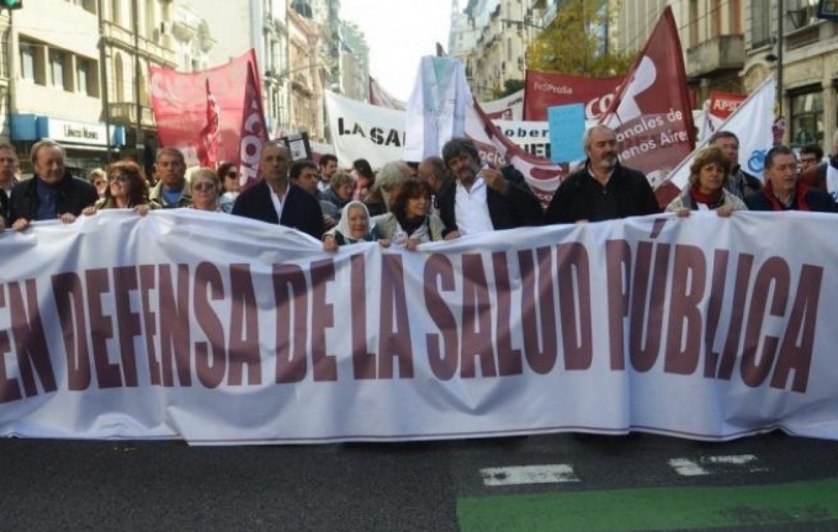 Tras duro diagnóstico, intendentes del PJ bonaerense se suman a la marcha “en Defensa de la salud pública”