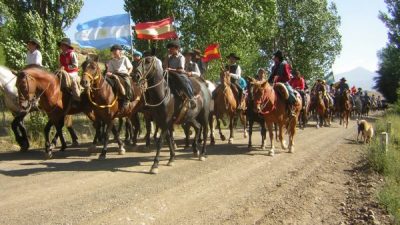Bajada del Agrio, el emblema de las fiestas gauchas