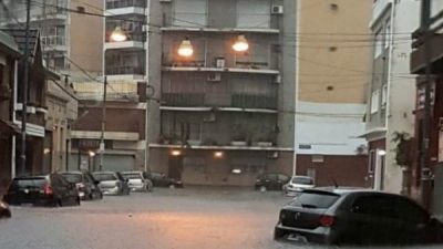 Por los «arreglos» de Larreta, Barracas se inundó por primera vez en más de 20 años