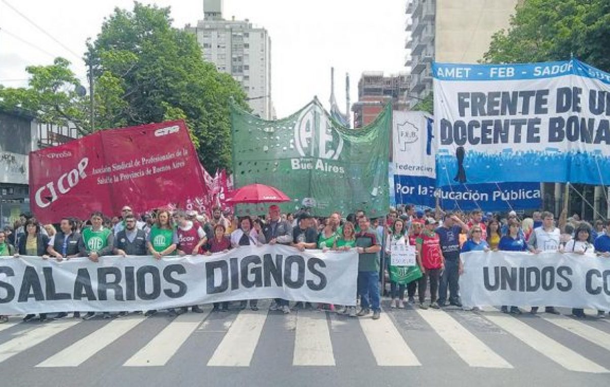 Resistencia contra el ajuste bonaerense