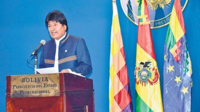 Vigilia en La Paz por el fallo de La Haya