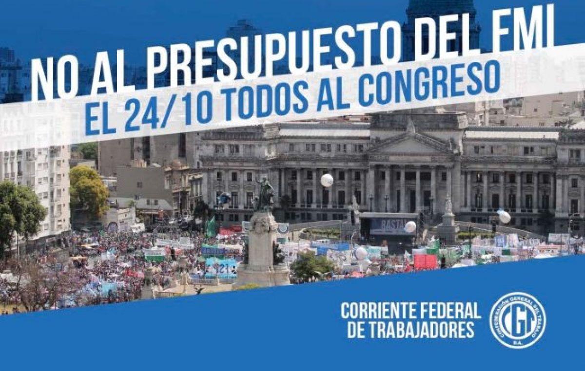 No al presupuesto del FMI