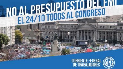 No al presupuesto del FMI