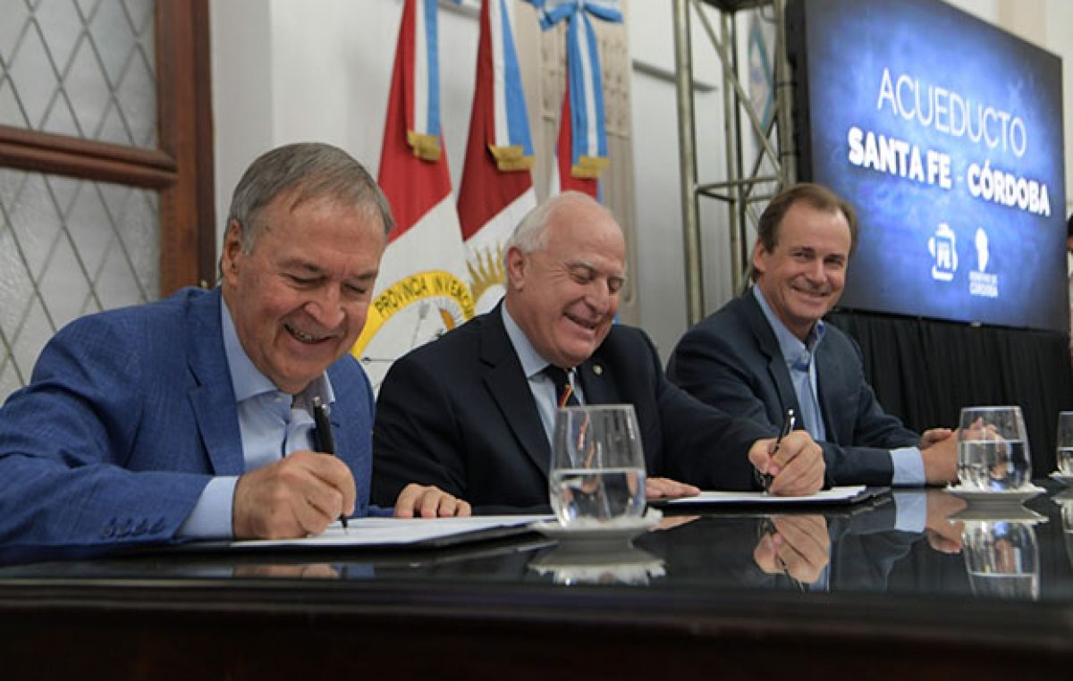 Una obra vital para llevar agua a pueblos de dos provincias
