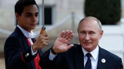 Putin alentó la idea francesa de crear un ejército europeo