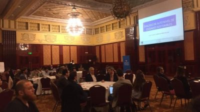 El intendente de Ushuaia participó del encuentro de Ciudades sostenibles