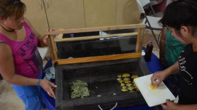 Neuquén: Secadores solares de alimentos para ayudar a los que menos tienen