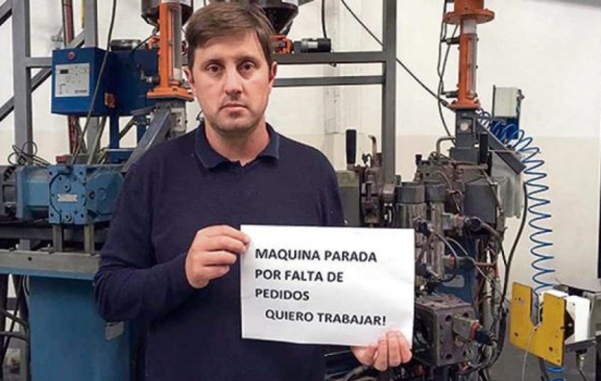 El empleo en pymes, hundido
