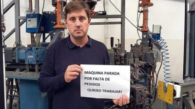 El empleo en pymes, hundido