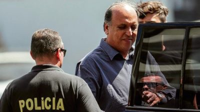 Metieron preso el gobernador de Río