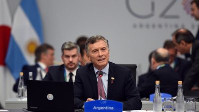 Revelan que Macri pagó 750 millones a una firma alemana para que organice la cumbre del G20