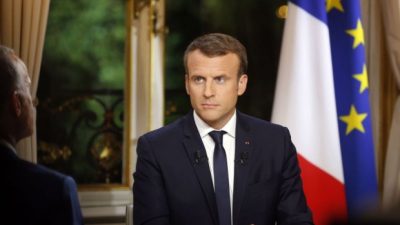 Macron anunció medidas para frenar la protesta