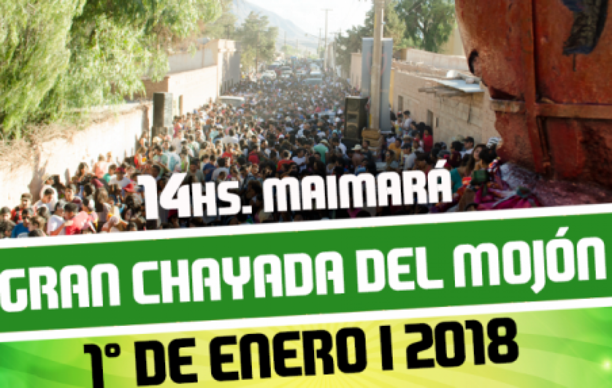 Preparan la fiesta de la chaya de los mojones, 1 de enero