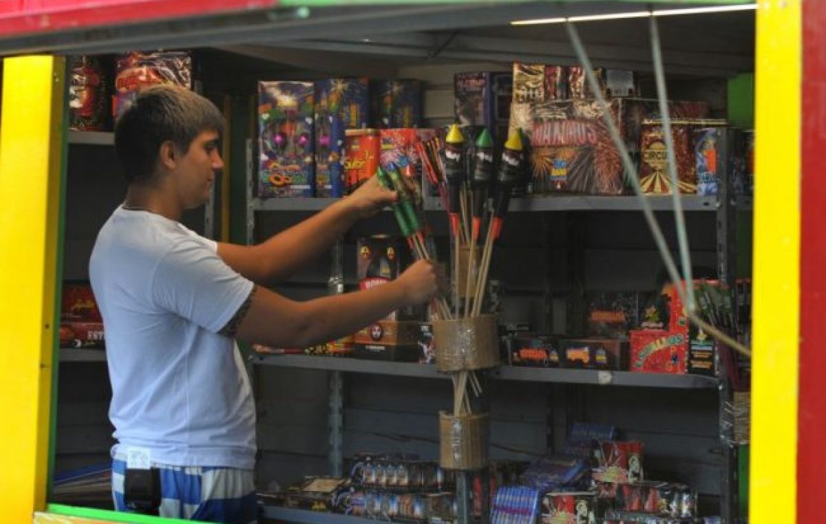 Sólo se va a poder vender pirotecnia en siete municipios mendocinos