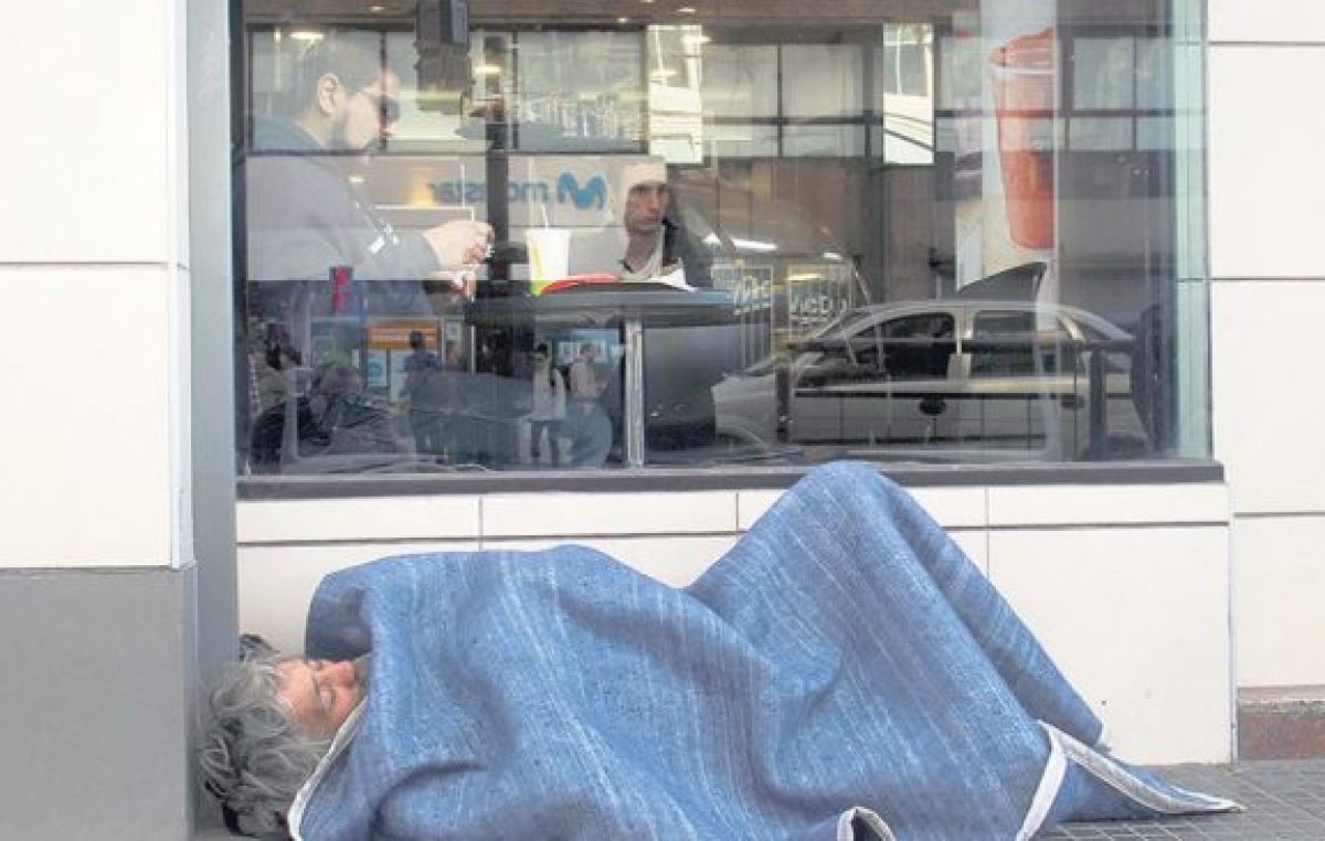 Pobres e indigentes, con más inflación