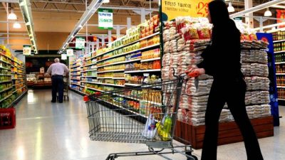 Se desinfla el consumo en supermercados