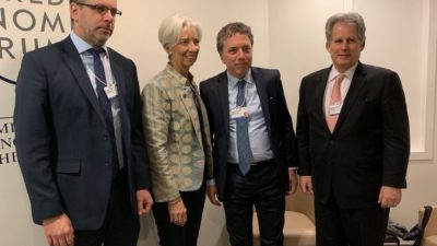 El “muy bien, felicitado” de Lagarde