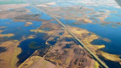 Para prevenir inundaciones en la región de Venado Tuerto, estudiarán canales y cuencas