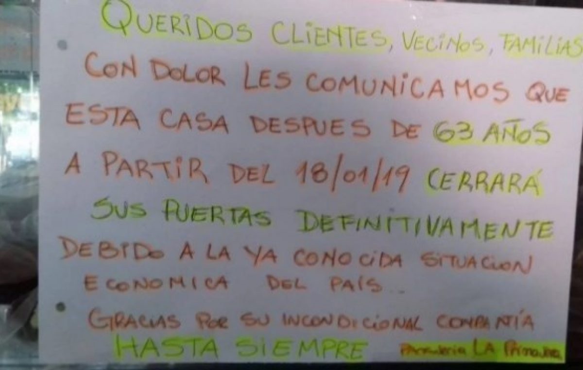 La crisis golpeó a una histórica panadería en La Plata: “Tenemos que cerrar porque estamos sufriendo”