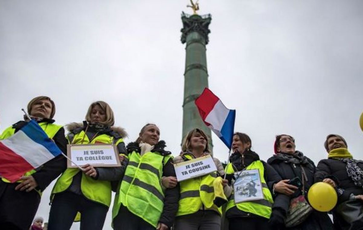 La protesta amarilla llegó para quedarse