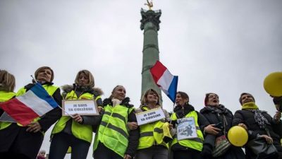 La protesta amarilla llegó para quedarse