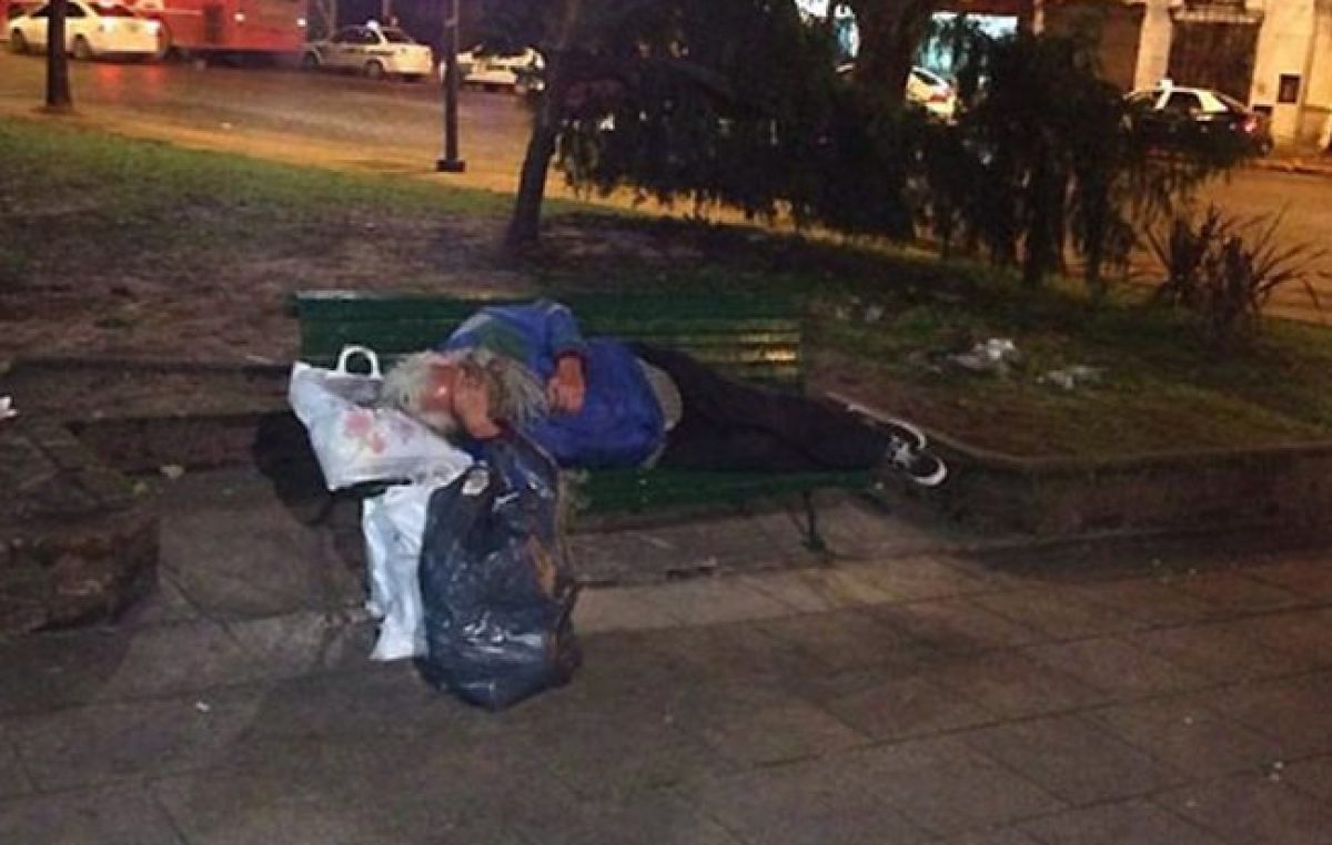 Se registró un aumento de personas en situación de calle en Paraná 