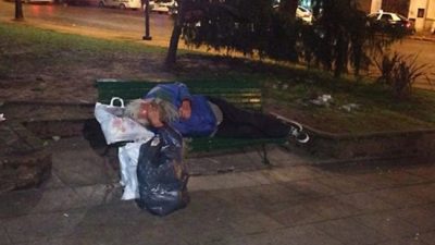Se registró un aumento de personas en situación de calle en Paraná 