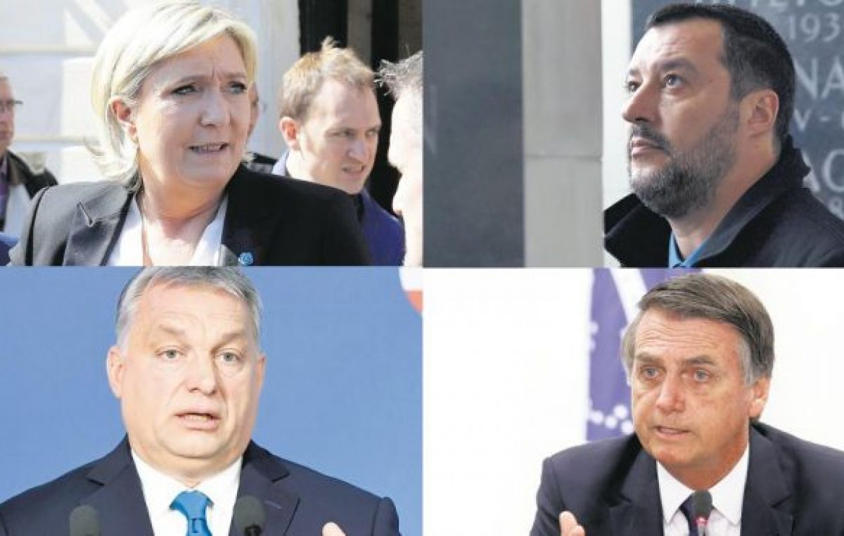 El mapamundi se pobló de ultraderechistas