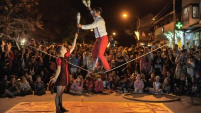 Noche de las Artes, enero, San Martín de los Andes