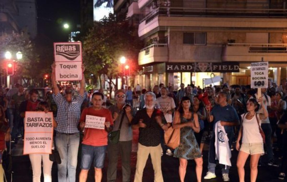 Ruidazo contra el nuevo tarifazo