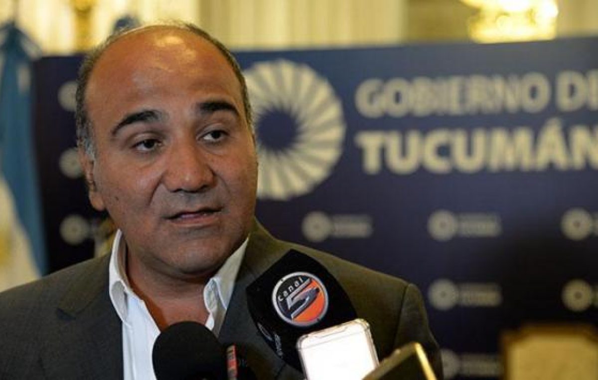 Tucumán: Un guiño a las aspiraciones de Manzur