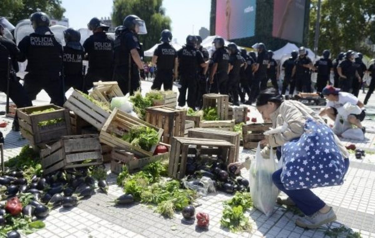El Verdurazo llega a la Plaza de Mayo