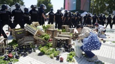 El Verdurazo llega a la Plaza de Mayo
