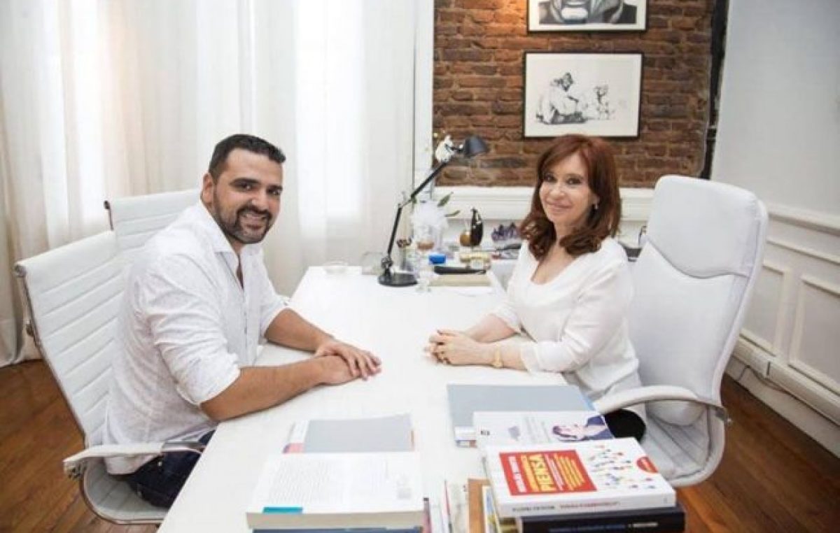 Cristina y el intendente de Ushuaia con la unidad como objetivo