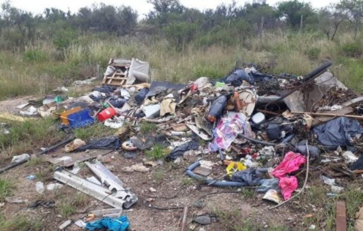 Carlos Paz: Hay decenas de basurales clandestinos dentro del nuevo ejido
