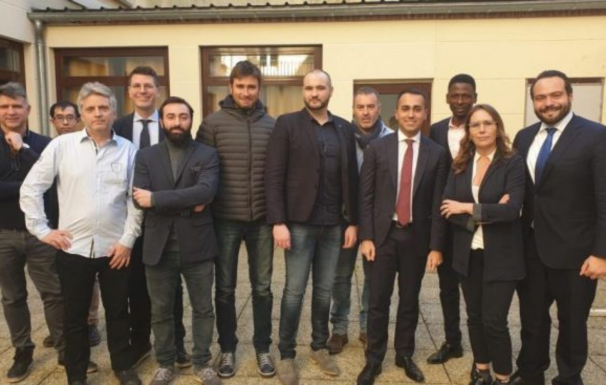 Macron, Di Maio y los chalecos amarillos