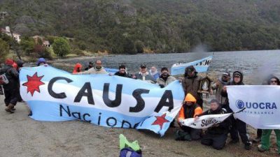 Marchan al lago Escondido para defenderlo de Lewis