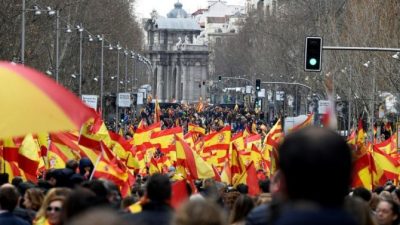 La derecha española escenifica unidad