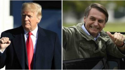 Bolsonaro viajó a EEUU a sellarsu alianza con Donald Trump