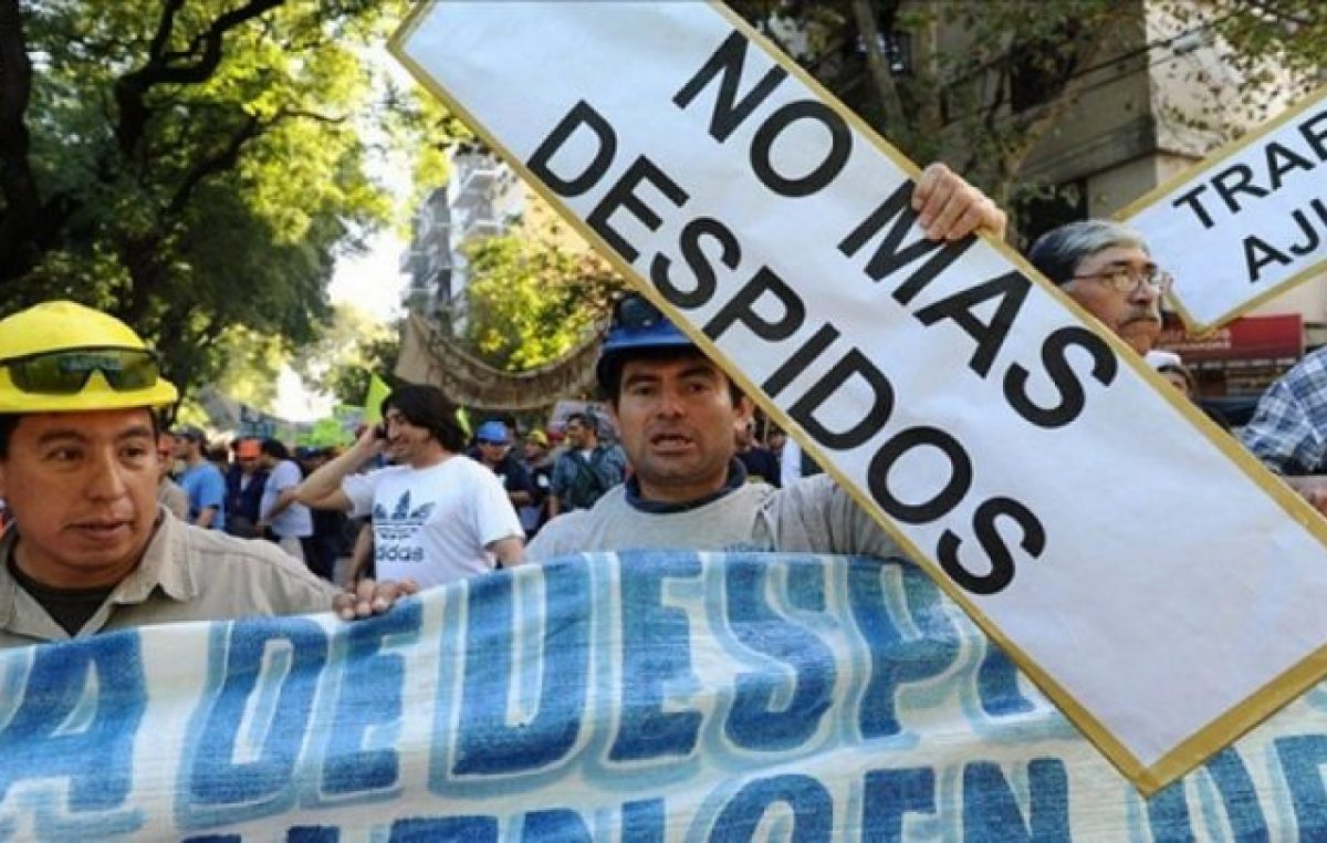 Emergencia laboral: se registraron más de 12 mil despidos en dos meses