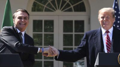 Bolsonaro tuvo su viaje soñado a Estados Unidos