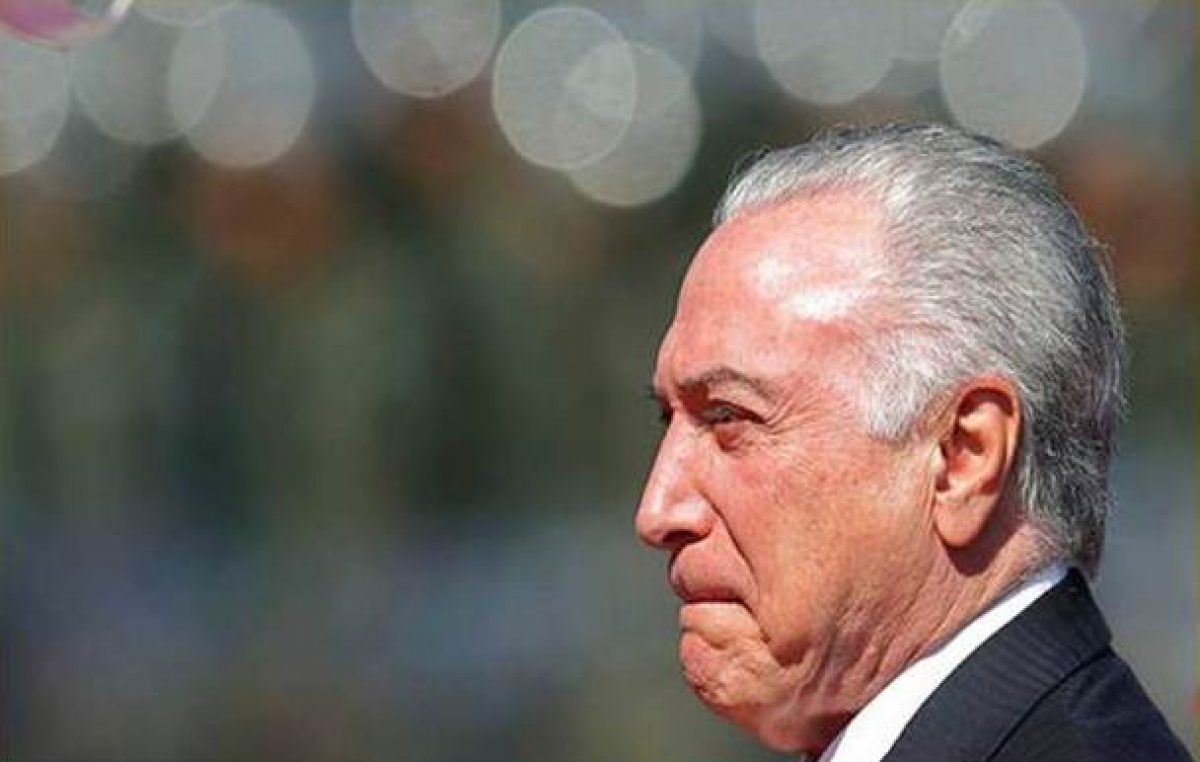 La detención de Temer duró tan solo cinco días