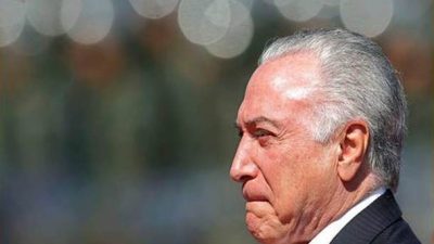 La detención de Temer duró tan solo cinco días