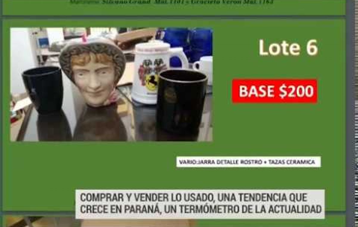 Comprar y vender lo usado, una tendencia que crece en Paraná