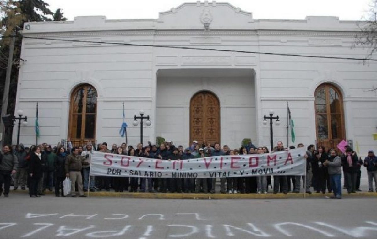 El Ejecutivo le propuso a los municipales viedmenses un aumento del 20,12% hasta junio