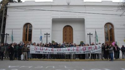 El Ejecutivo le propuso a los municipales viedmenses un aumento del 20,12% hasta junio