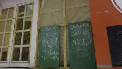 Frases como «la culpa es de Macri» se viralizan con cada cierre de un comercio en Caleta Olivia
